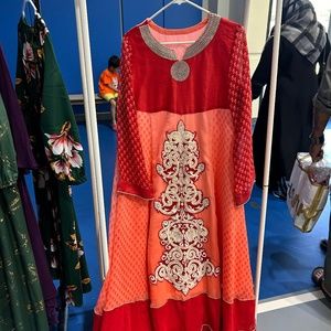 Red Indian Dress